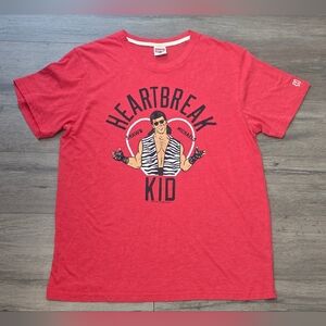 Homage Shawn Michaels Short Sleeve Mens Tee Size Large 2021 WWE Triblend